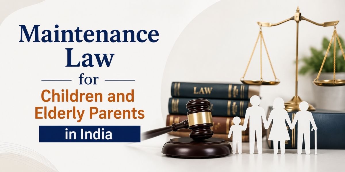 Maintenance law for children and elderly parents in India | Ravi Drall and Associates